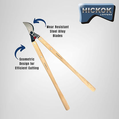 Heavy Duty Tree Lopper – 26" Professional Tree Branch Cutter with Hickory Wood Handles | Commercial Tree Pruner Made in USA