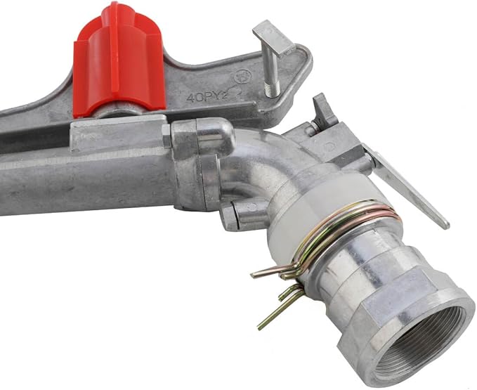 2" Agriculture Farm Irrigation Sprinkler Lawn Sprinkler Irrigation Spray Gun Large-Area Watering Spray 360° Rotary Farm Lawn Garden Irrigation, Pack of 2 (2.0 Inch DN50 Normal) …