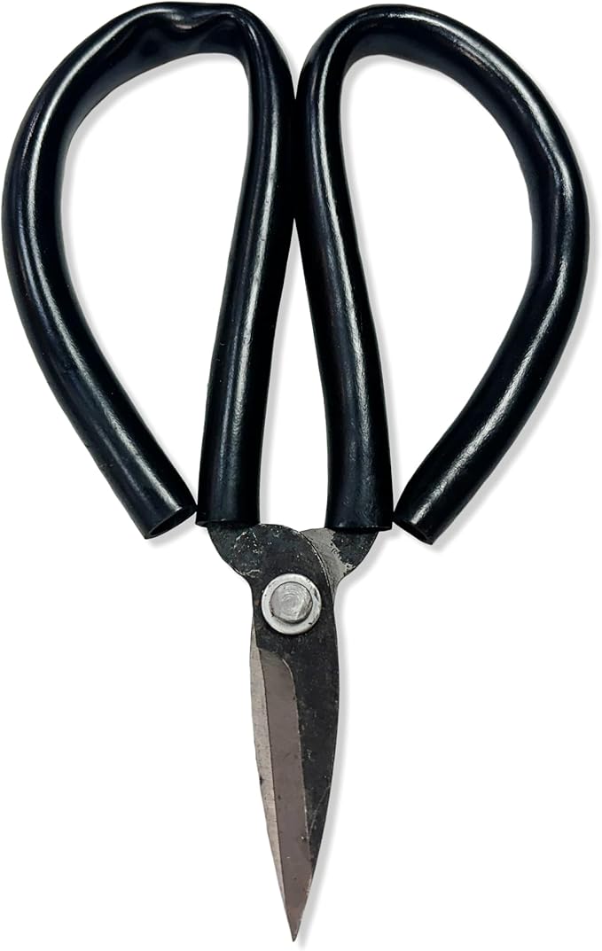 Bonsai Forged Sharp Wire Cutting Scissor with Rubber Handle - 1 Unit