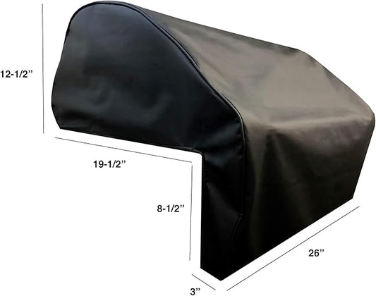 Windproof Covers 26 inch Heavy Duty Premium Grill Cover to fit TEC Sterling Patio Built-in Grill