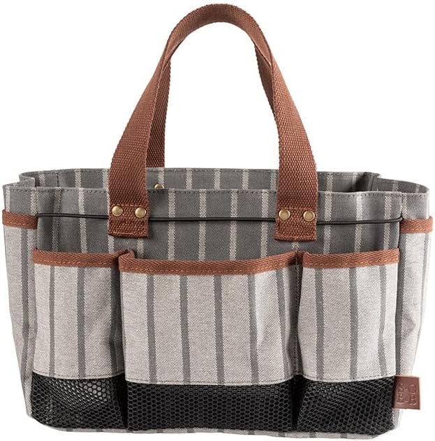 Sophie Conran Burgon & Ball Garden Tool Storage Bag with 8 Pockets, Grey