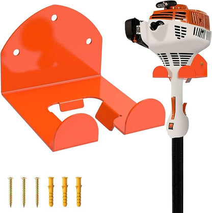 Garage Organizer Grass Trimmer Rack Heavy Duty Weed Eater Hanger Trimmer Hanger Garden Power Tool Hanger for Grass Trimmer, Hedge Trimmer, Garage Trimmer Garden Tools
