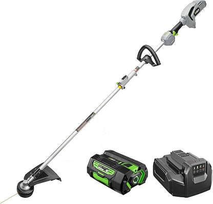 EGO MST1501 Multi-Head Combo Kit: 15" String Trimmer & Power Head With 5.0 Ah Battery and Standard Charger