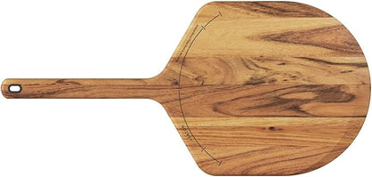 Gozney Acacia Wood Pizza Placement Peel and Server for 12" Pizzas, Compatible with All Gozney Pizza Ovens, Naturally Non-Stick