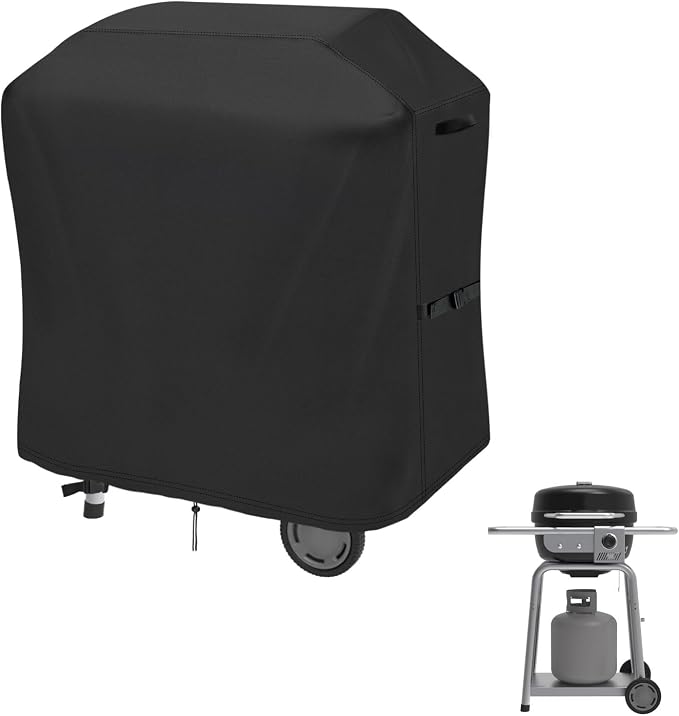 Grill Cover for Charbroil Performance Small Grill & Bistro Pro Grill for CB1250073P4, CB1250116P6, Heavy Duty Waterproof BBQ Cover for Char Broil 25302145 25302146 25302148 25302161