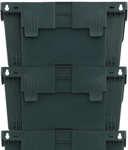 18 Pots Vertical Garden Planter, 6 Tiers Self-Watering Wall-Mounted Flower Pot Bags,Vertical Wall Planter w/Timer&18pcs Plant Pots, Hanging Planter Rack Balcony Planter for Herb (Green)
