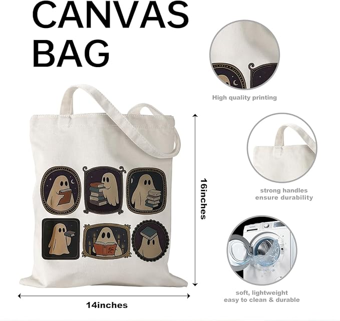 Canvas Bag for Women Grocery Shopping Travel Gym Weekender Vacation Womens Work Tote Bag Gifts