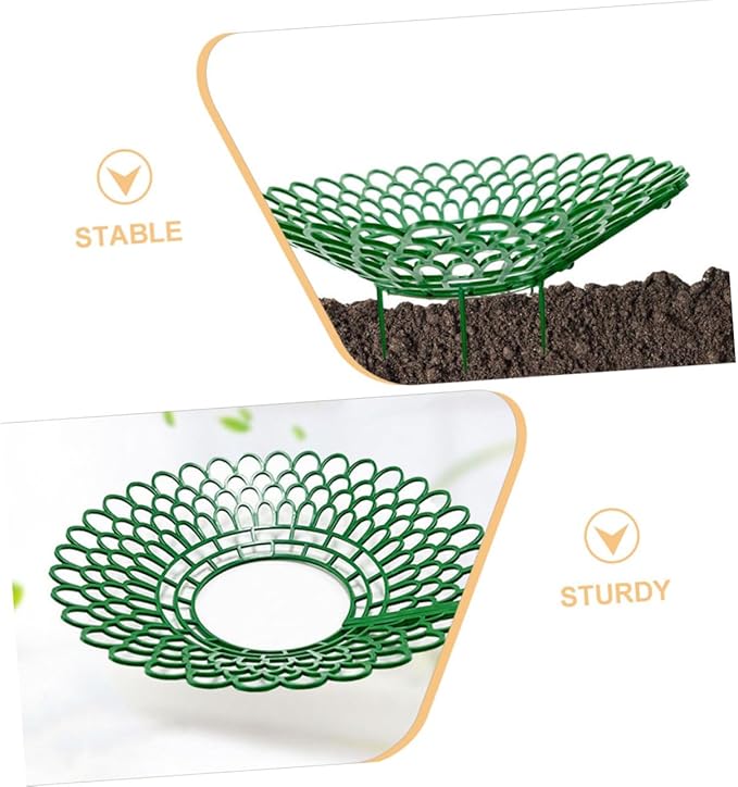 5pcs Strawberry Plant Support Racks Garden Holder for Balcony Outdoor Use Vertical Growth Space-Saving Design Optimal Air Circulation Trellis