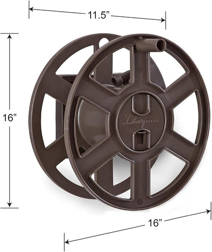 Liberty Basics 510 Wall Mount Hose Reel, Bronze