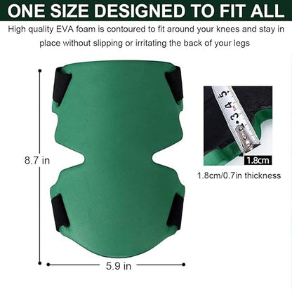 Gardening Knee Pads for Women, Soft Foam Knee Pads for Men Construction, Work Knee Pad for Women Men, Rodilleras Para Roofing Rodilleras Para Trabajo (Black)