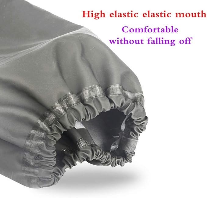 Coopache Full Arm Pond Gloves with Cotton lining Extra Long Waterproof Glove for Pond Cleaning/Machinery Industry 25-inch