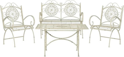 SAFAVIEH 4 Piece Outdoor Collection Sophie Patio Set