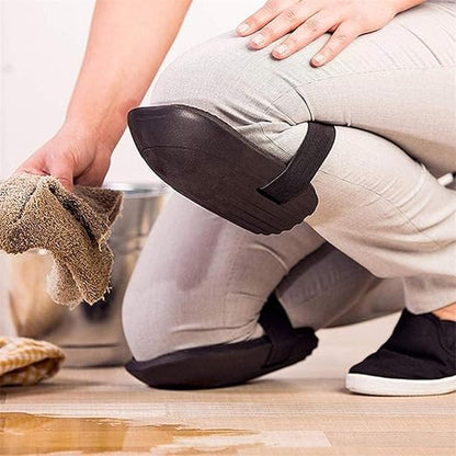 1 Pair Black Knee Pads Heavy Duty and Comfort for Construction, Gardening, Flooring Work Use Safety Easy to Use Kneepads,Tools and Home Improvement,Ergonomic Supports