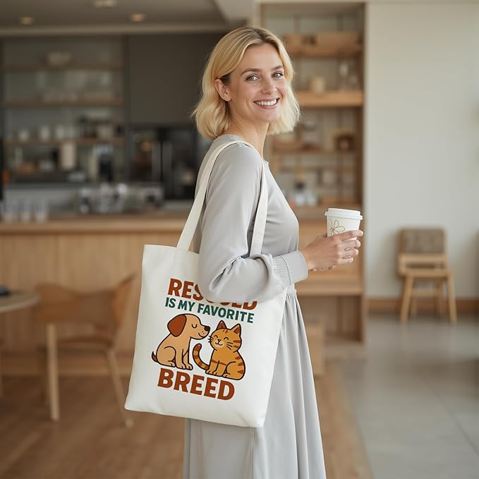 itgowisa Canvas Tote Bag for Women, Tote Bag with Zipper Inner Pocket, Zippered Canvas Bag for Shopping Work Grocery Everyday