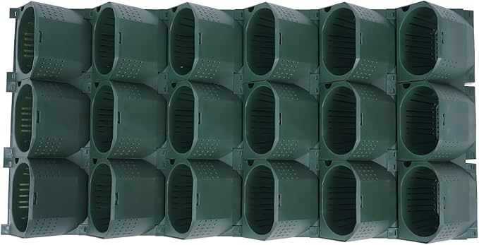 Garden Growing System, Vertical Self Watering Wall-Mounted Planters, Outdoor Hanging Grow Bags 36 Pockets, for Home Balcony Decoration