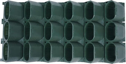Garden Growing System, Vertical Self Watering Wall-Mounted Planters, Outdoor Hanging Grow Bags 36 Pockets, for Home Balcony Decoration