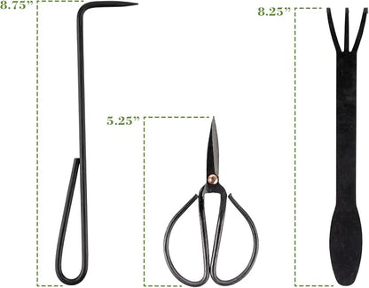 BambooMN Bonsai Tool Kit 5pc Basic Care Set - 1 Set