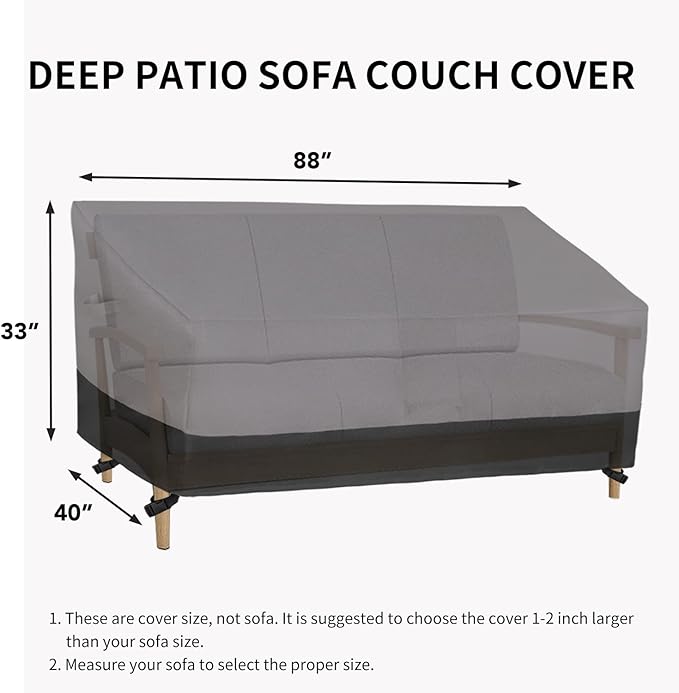 Easy-Going Patio Chair Cover Bundles Sofa Cover
