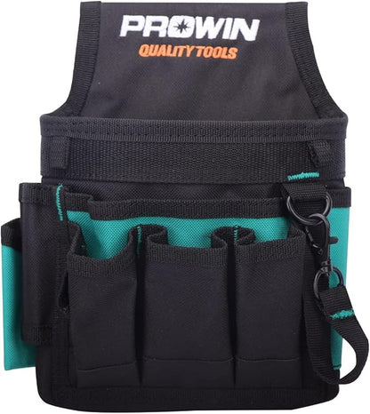 Prowin Organizer Pocket Attachment Durable Electrician West Belt Tool Waist Bag Tool Belt Carpenter Tool Belt