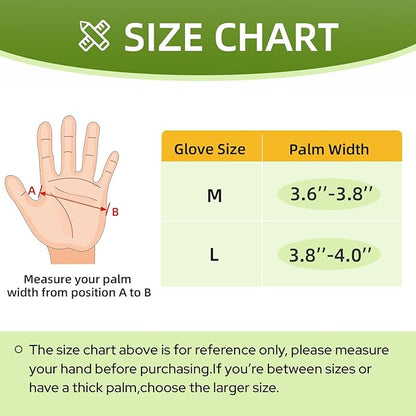 JUMPHIGH Garden Gloves for Women, Floral Gardening Gloves Ladies Soft Breathable Yard Work Glove Light Working Gloves