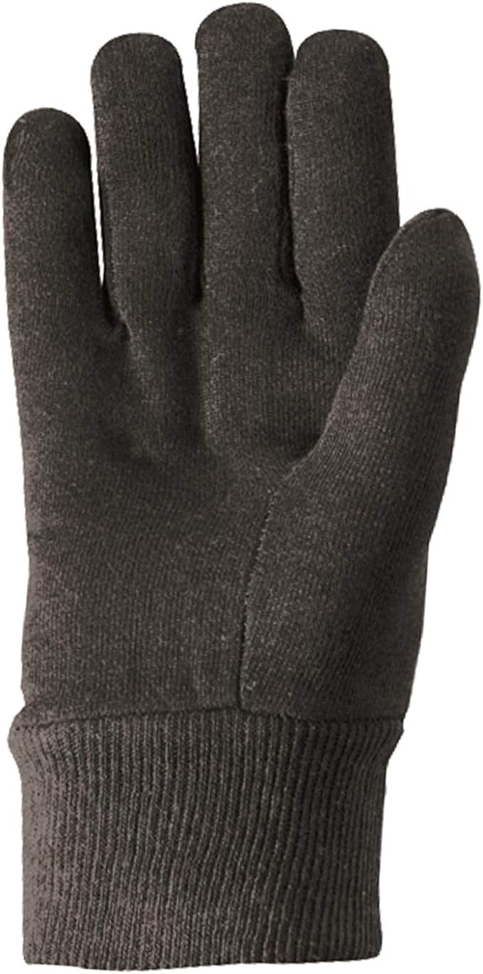 Wells Lamont Versatile Work Gloves | Lightweight, Durable, Comfortable Jersey | Basic, Large (506LZ), Black, 12-Pair Bulk Pack (Pack of 2)