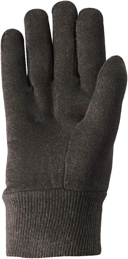 Wells Lamont Versatile Work Gloves | Lightweight, Durable, Comfortable Jersey | Basic, Large (506LZ), Black, 12-Pair Bulk Pack (Pack of 2)