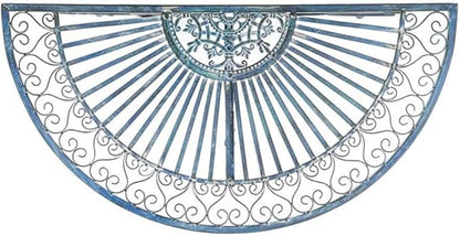 SAFAVIEH Outdoor Collection Annalise Victorian Antique Blue Accent Table