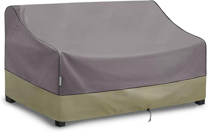 KylinLucky Outdoor Patio Sofa Cover fit 70 x 38 x 35 inch, 69 x 37, 68 x 36 Waterproof Weatherproof Heavy Duty 600D Garden Furniture Cover for Outside Sofa Couch
