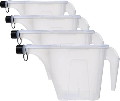 More Birds 3N1 Bird Seed Super Tote and Storage,5 lb Seed Capacity,(Pack of 4)