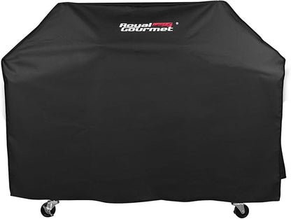 Royal Gourmet CR5903 59-Inch Grill Cover, Durable Oxford Polyester Outdoor BBQ Cover, Water Resistant, Weather Protection, Black