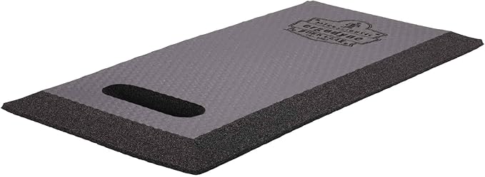 Ergodyne ProFlex 376 Kneeling Pad, Lightweight Kneeling Mat, Thin Foam Knee Cushion, Small, 8" x 18" x 0.5", Black