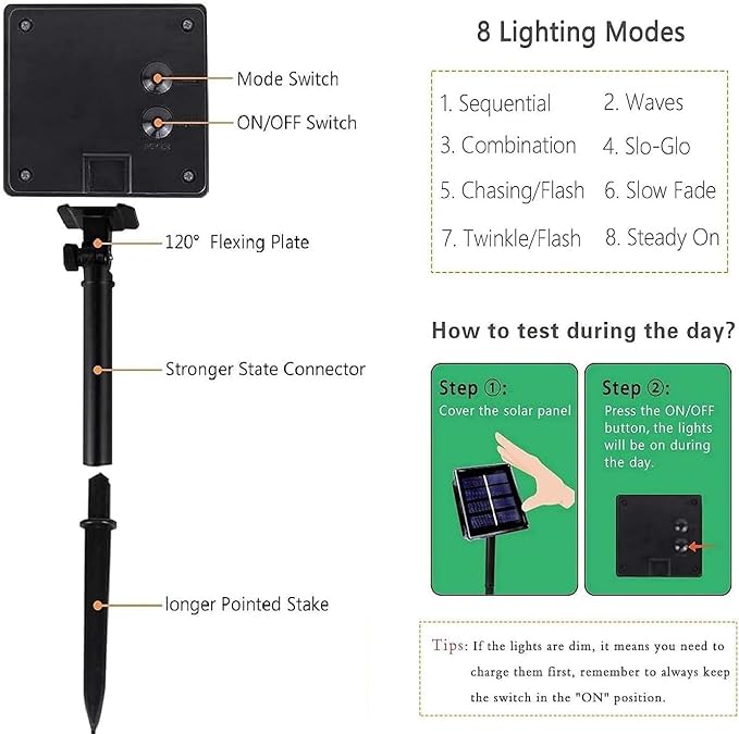 4 Pack 180FT Solar Christmas Lights Outdoor Waterproof, Super Bright 320 LED Solar String Lights with 8 Lighting Modes, Green Wire Solar Twinkle Fairy Lights for Outside Tree Xmas Party(Cool White)