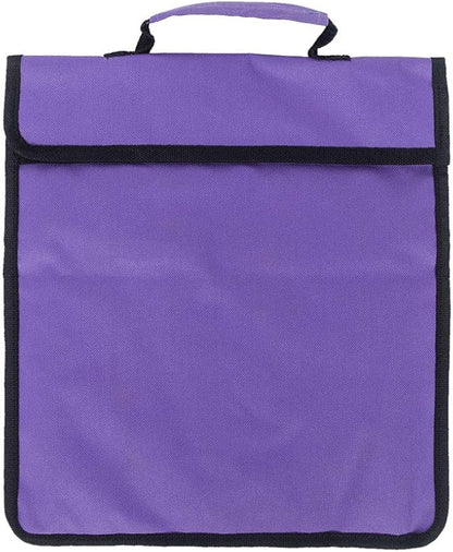Garden Pouch Foldable Portable Garden Kneeler, Bench Kneeling Bag, Seat Storage Tote Hanging Organizer, Gardening Tools Storage Stool Multiple Storage Pouch (Purple),