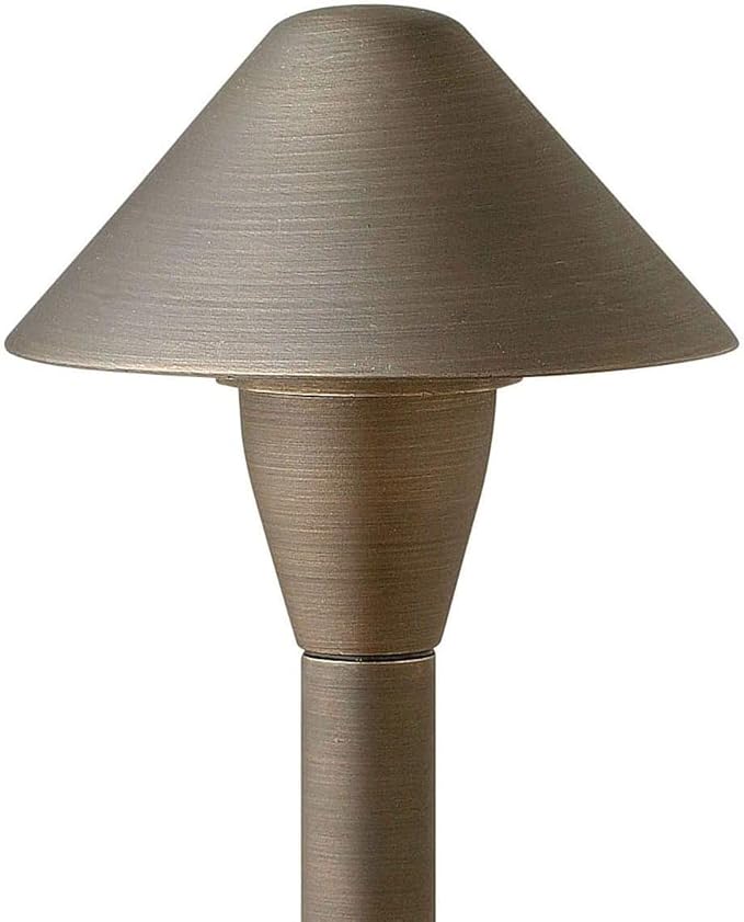 Hinkley Hardy Island Springfield 16016MZ-LL Mini LED Low Voltage Landscape Pathway Light - 12v, Dimmable, Aluminum - Matte Bronze
