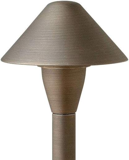 Hinkley Hardy Island Springfield 16016MZ-LL Mini LED Low Voltage Landscape Pathway Light - 12v, Dimmable, Aluminum - Matte Bronze