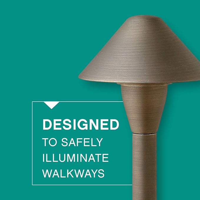 Hinkley Hardy Island Springfield 16016MZ-LL Mini LED Low Voltage Landscape Pathway Light - 12v, Dimmable, Aluminum - Matte Bronze