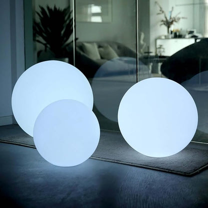 Efavormart 20” Cordless Floating Pool Lights with Remote, Garden Lights 16 RGB Colors with 4 Color Modes Light Up Ball for Swimming Pool, Back Yard, Fountain, Garden, Pathway, Lawn