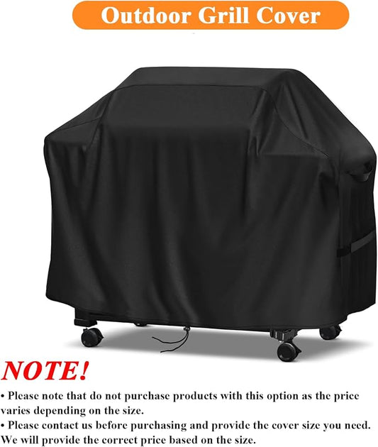 Customized Grill Cover for Outdoor Grills, Personalized Heavy Duty Waterproof Griddle Cover for Flat Top Gas Griddle, BBQ Grills, Propane Grill, Gas Grill, Smoker
