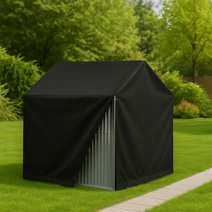 Custom Size Dust Cover - Waterproof, Made-to-Measure Protective Cover with Personalized Logo/Text for Patio Furniture, Equipment, Tools, RV Trailers & Outdoor AC Units (600D Coated – Heavy Duty)