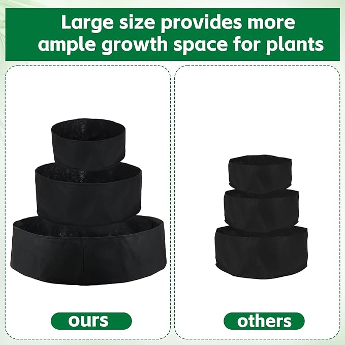 3 Tiered Fabric Strawberry Planter 48 36 24 inch Strawberry Tower Planter Stackable Planters Strawberry Grow Kit