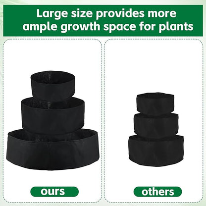 3 Tiered Fabric Strawberry Planter 48 36 24 inch Strawberry Tower Planter Stackable Planters Strawberry Grow Kit