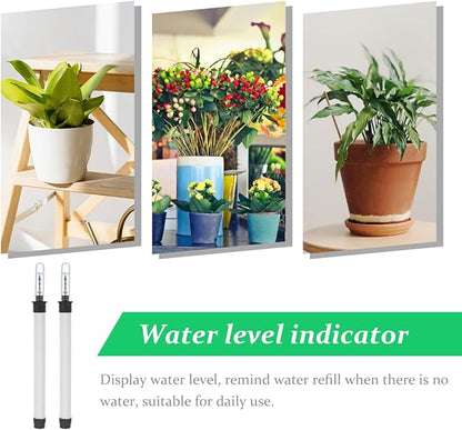 BESPORTBLE 2Pcs Water Level Indicator: Water Level Monitoring Reminder For Plants - 8.9-inch Outdoor Indoor Flower Pot Indicator - Precision Garden Balcony Gauge For Gardening Enthusiast