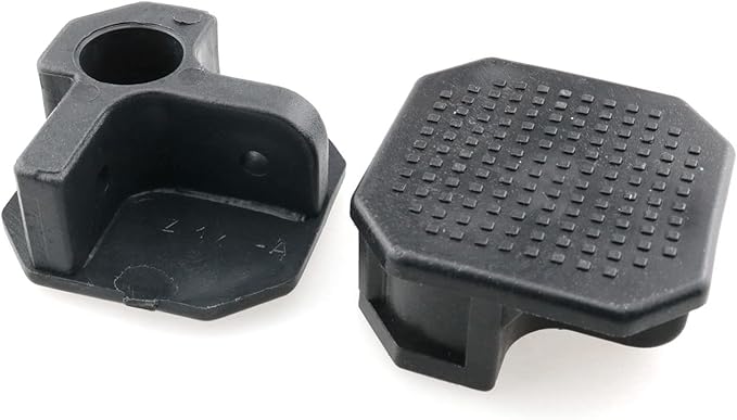 HJGarden 4pcs Camping Chair Replacement Feet, Screws Included, Black Plastic Repair Feet for Folding Chair Stool Camp Chair