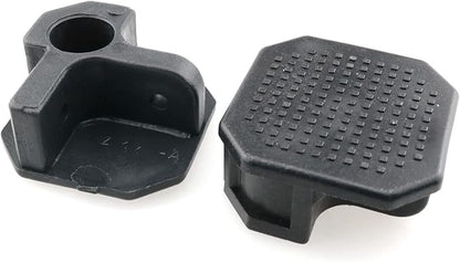 HJGarden 4pcs Camping Chair Replacement Feet, Screws Included, Black Plastic Repair Feet for Folding Chair Stool Camp Chair