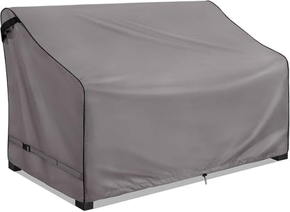 KylinLucky Outdoor Patio Sofa Cover fit 54 x 38 x 35 inch, 53 x 37, 52 x 36 Waterproof Weatherproof Heavy Duty 600D Garden Furniture Cover for Outside Sofa Couch