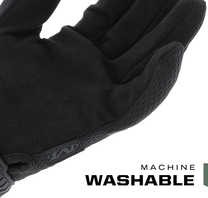 Mechanix Wear: The Original Covert Tactical Work Gloves with Secure Fit, Flexible Grip for Multi-purpose Use, Durable Touchscreen Safety Gloves for Men (Large, Black)