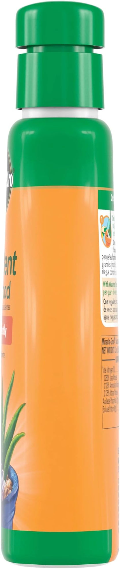 Miracle-Gro Succulent Plant Food, Liquid Plant Food for Indoor Succulents, Cacti, Jade Plants, Aloe Vera and More, 8 oz., 3-Pack
