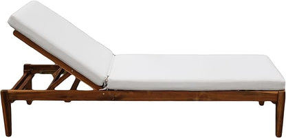 Tommy Bahama Chaise Cushion, 23" X 75" X 2.5", Bamboo Bay Bone