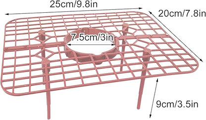 IUIBMI 10 Pack Strawberry Supports Strawberry Holder Strawberry Growing Frame Strawberry Plant Support Strawberry Growing Racks Strawberry Plant Protectors Stand with 4 Sturdy Legs for Garden