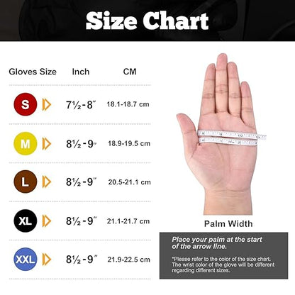 TitanFlex Work Gloves Microfoam Nitrile Coated Men Women-6 Pairs, Safety Warehouse Gloves Mens Working Glove with Grip Heavy Duty, Touchscreen, Seamless Knit Nylon for Automotive, Garden (XX-Large)
